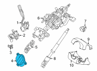 OEM Ford Boot Diagram - LC2Z-3D677-B