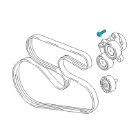 OEM 2015 BMW 535d xDrive Isa Screw Diagram - 46-51-7-655-585