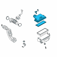 OEM 2022 Lexus ES300h Cap Sub-Assy, Air Cleaner Diagram - 17705-F0020