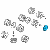 OEM 2002 Honda Accord Disk, Aluminum Wheel (15X6Jj) (Enkei) Diagram - 42700-S84-A71