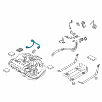 OEM 2017 Kia Optima Extension Wiring Assembly-Fuel Diagram - 31125D5500