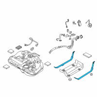 OEM Hyundai Band Assembly-Fuel Tank RH Diagram - 31211-C2500