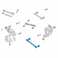 OEM 2020 Kia Stinger Arm Assembly-Rear Assist, L Diagram - 55250J5000