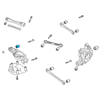 OEM 2020 Kia Stinger Bush-Lower Arm, Rear Diagram - 55218J5000