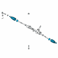 OEM 2021 Toyota Corolla Boot Diagram - 45535-09540