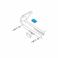 OEM 2005 Lincoln Navigator Module Diagram - 5L7Z-15K866-B