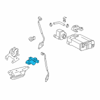 OEM Lexus GS300 Valve, Vacuum Regulating Diagram - 25819-0W010