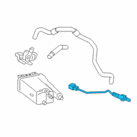 OEM 2020 Toyota Avalon Front Oxygen Sensor Diagram - 89467-06230