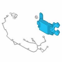 OEM 2022 Kia Soul Unit Assembly-Front RADA Diagram - 99110K0100