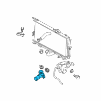 OEM 2004 Dodge Neon Housing-Water Outlet Diagram - 5278156AA