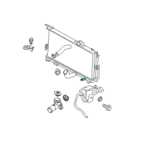 OEM Chrysler Radiator Drain Cock Diagram - 4762334