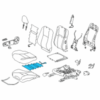 OEM 2016 Toyota Corolla Seat Cushion Heater Diagram - 87510-02300