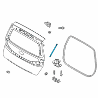 OEM 2020 Kia Soul LIFTER Assembly-Tail GAT Diagram - 81841K0000