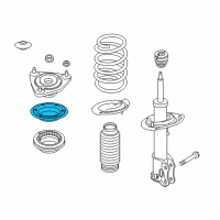 OEM Kia Soul Pad-Front Spring Upper Diagram - 54623A5000