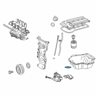 OEM 2007 Toyota RAV4 Oil Pump Gasket Diagram - 15193-0H010