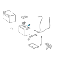 OEM 1996 Lexus SC400 Terminal, Battery Negative Diagram - 90982-06022