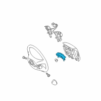 OEM Toyota Steering Damper Diagram - 45713-33170