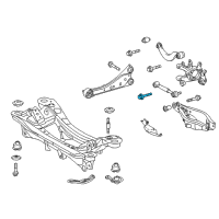 OEM 2015 Lexus CT200h Cam Sub-Assembly, Toe Adjust Diagram - 48409-42030