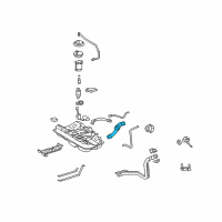 OEM 2008 Lexus ES350 Hose, Fuel Tank To Filler Pipe Diagram - 77213-33100