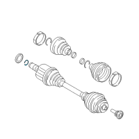 OEM 2021 BMW 228i xDrive Gran Coupe Lock Ring Diagram - 31-60-8-617-052