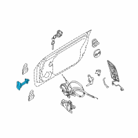 OEM 2010 Nissan 370Z Check Link Assembly Diagram - 80430-1EA0A