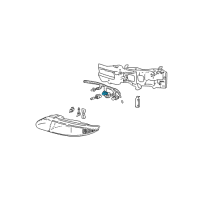 OEM 2006 Chevrolet Trailblazer EXT Connector Diagram - 15306009