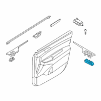 OEM 2022 Hyundai Palisade Unit Assembly-Power Window Main Diagram - 93571-S8120-SSV