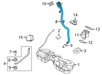 OEM BMW 430i xDrive FILLER PIPE Diagram - 16-11-8-485-735