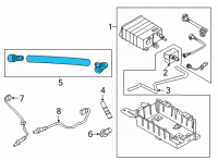 OEM 2021 Ford Mustang Vent Tube Diagram - KR3Z-6758-B