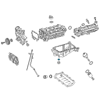 OEM Infiniti Q60 Seal-Oil, Drain Plug Diagram - 11026-2V70B