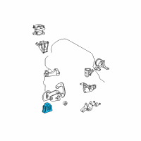 OEM 2011 Toyota RAV4 Front Mount Diagram - 12361-0V011