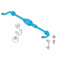 OEM 2012 BMW 550i GT Active Stabilizer Bar Diagram - 37-12-6-781-256