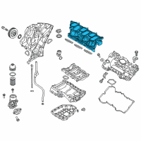 OEM 2015 Kia Sedona Manifold Assembly-Intake Diagram - 283103CFA0