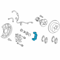 OEM Scion Mount Bracket Diagram - 47821-21030