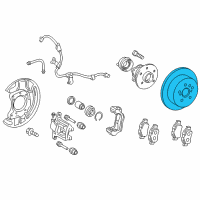 OEM Scion Rotor Diagram - 42431-21020