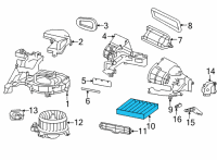 OEM 2019 Toyota 86 Filter Diagram - 88568-37020