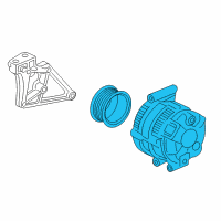 OEM 2014 Acura ILX Alternator, RM Diagram - 06311-RX0-505RM