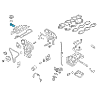 OEM Nissan Tube-Oil Filler Diagram - 15259-JF00A