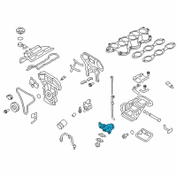 OEM 2013 Nissan GT-R Pump Assembly-Oil Diagram - 15010-JF00B