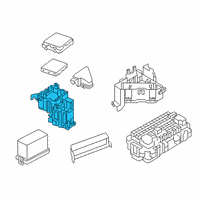 OEM Infiniti QX50 Cover-IPDM Diagram - 284B8-5NA0A