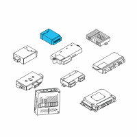 OEM 2006 BMW 650i Control Unit Micro Power Modul Diagram - 61-35-9-266-274