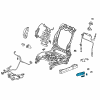 OEM Honda Msc Switch Unit Assembly Diagram - 81650-T2F-A52ZA