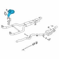OEM 2016 BMW M6 Catalytic Converter Diagram - 18-32-7-848-149