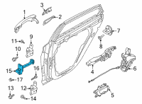 OEM 2021 Kia K5 Checker Assembly-Rear Do Diagram - 77980L2000