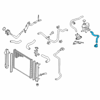 OEM 2018 Toyota Prius C Reservoir Hose Diagram - G90B0-52010