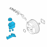 OEM 2015 Hyundai Azera Cylinder Assembly-Brake Master Diagram - 58510-3V300