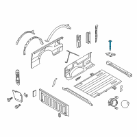 OEM 2012 Ford F-150 Mount Bolt Diagram - -W709424-S902