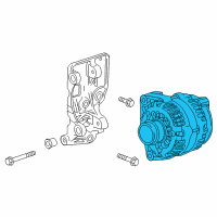 OEM GMC Canyon Alternator Diagram - 84169187