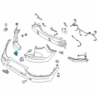 OEM Kia Sportage Ultrasonic Sensor As Diagram - 957203W000