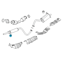 OEM 2015 Nissan Sentra Mounting-Exhaust Diagram - 20651-JJ00B